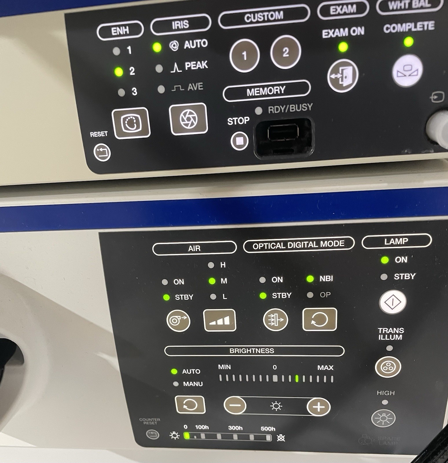 Olympus CLV-190 and CV-190 Light source and Video Processor Suitable for 190 Ser