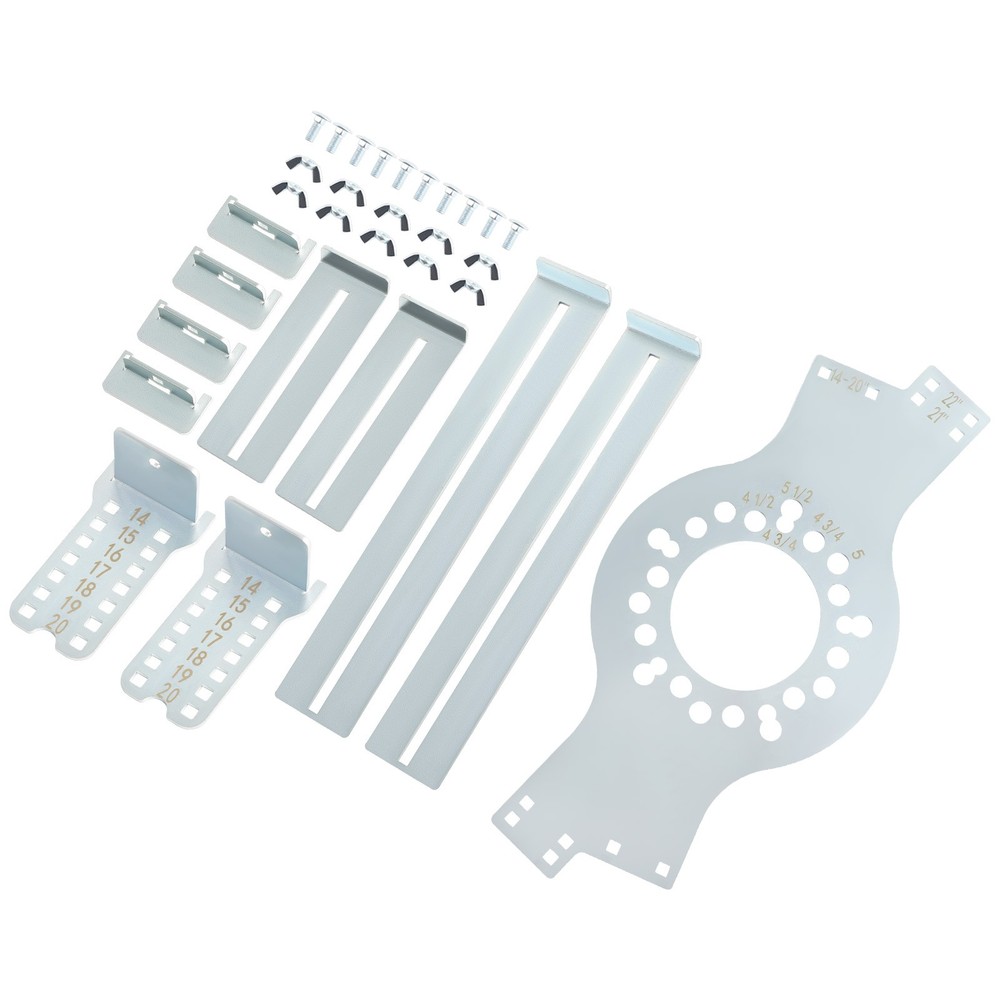 Hub Offset Measuring Tool for 5x100-5x120 Wheel Pattern Fitment Simulator
