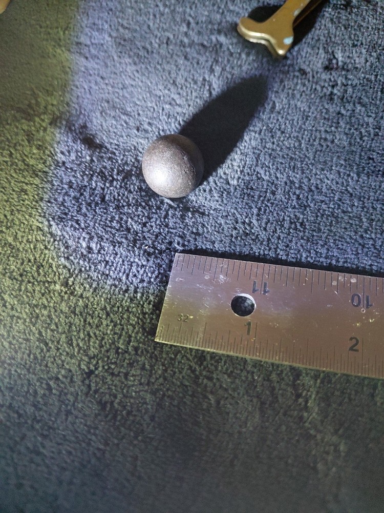Gettysburg Iron Grape Shot ½" Cannon Ball