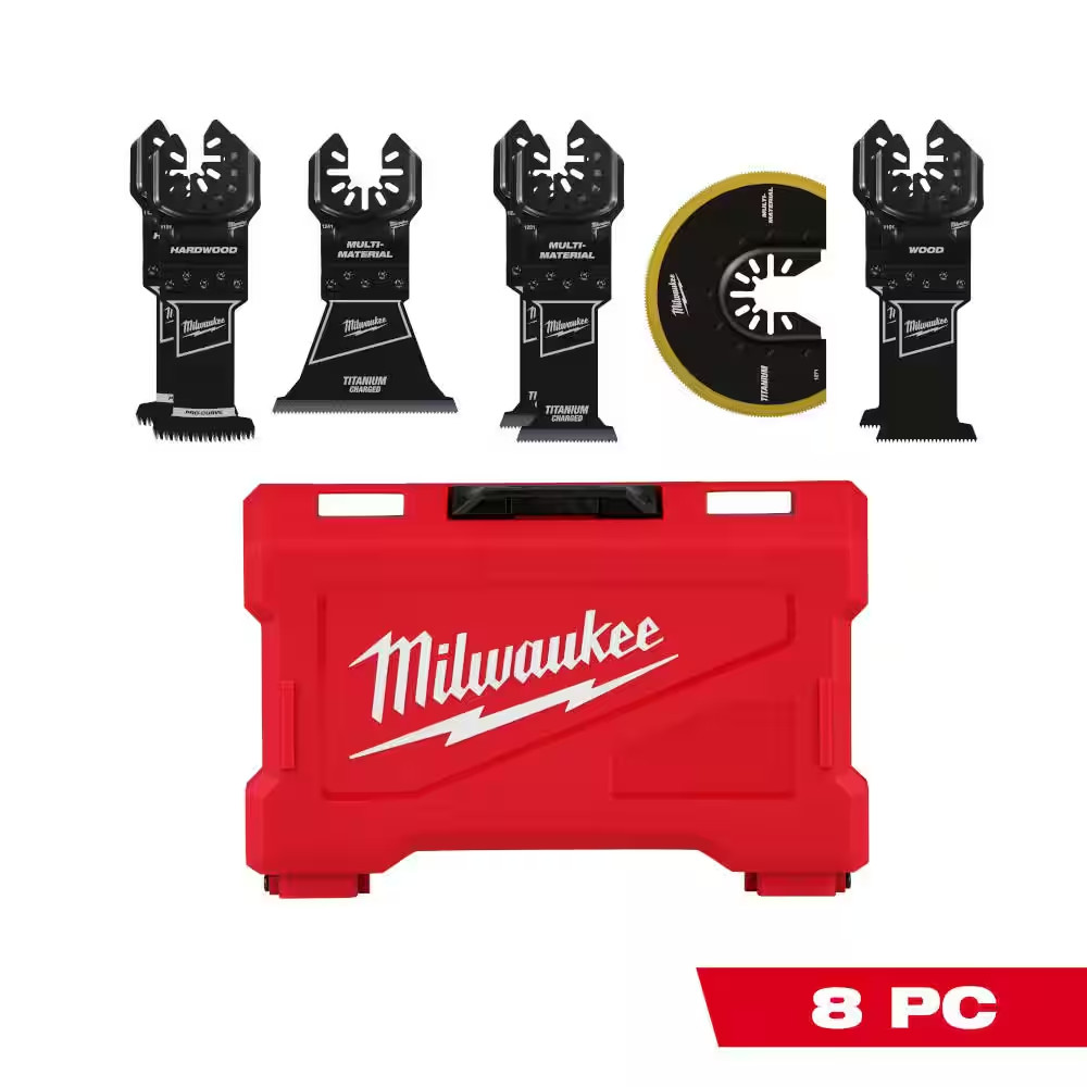 Oscillating Multi-Tool Blade Kit (8-Piece)