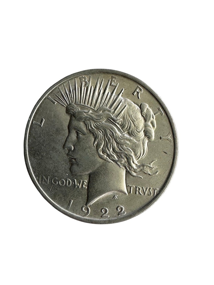 1922 p peace silver dollar. Uncirculated.