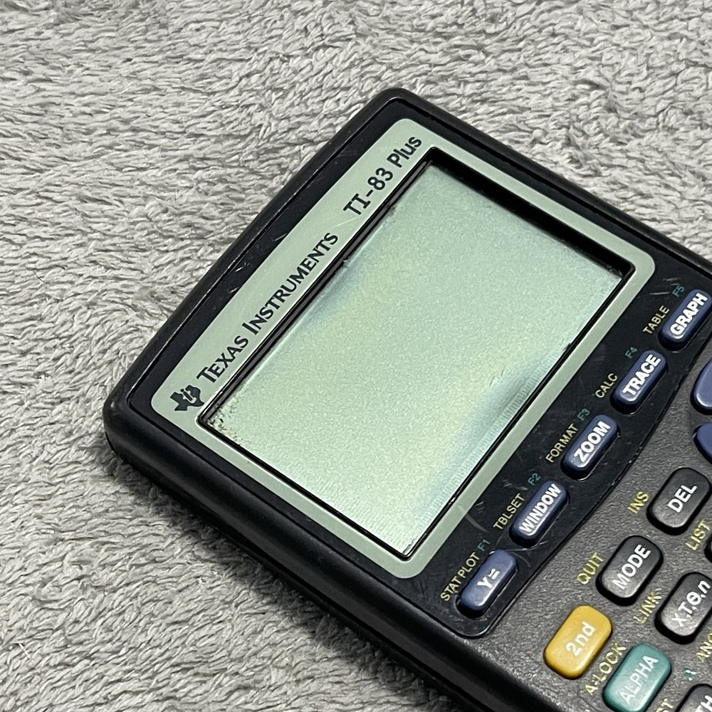 Texas Instruments TI-83 Plus Graphing Calculator Black