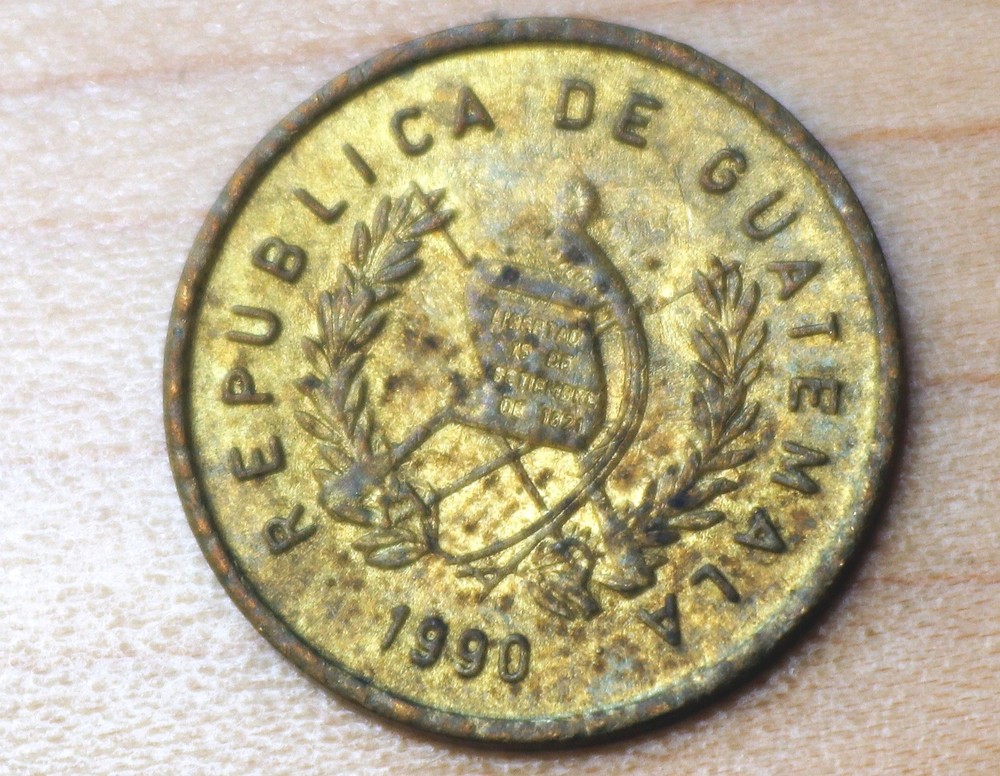 1990 Guatemala 1 Centavo
