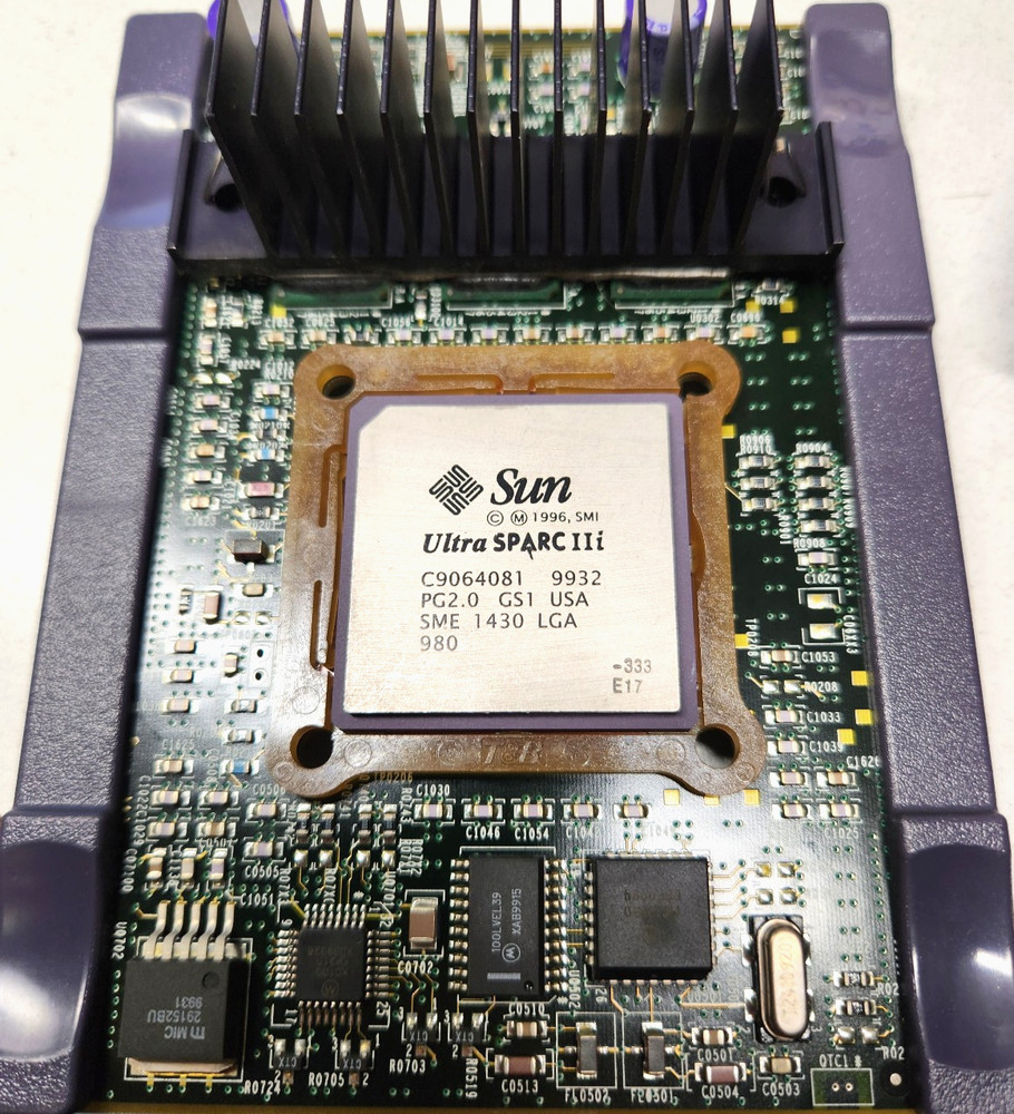 Sun Microsystems 5568-01 Processor Board Untested