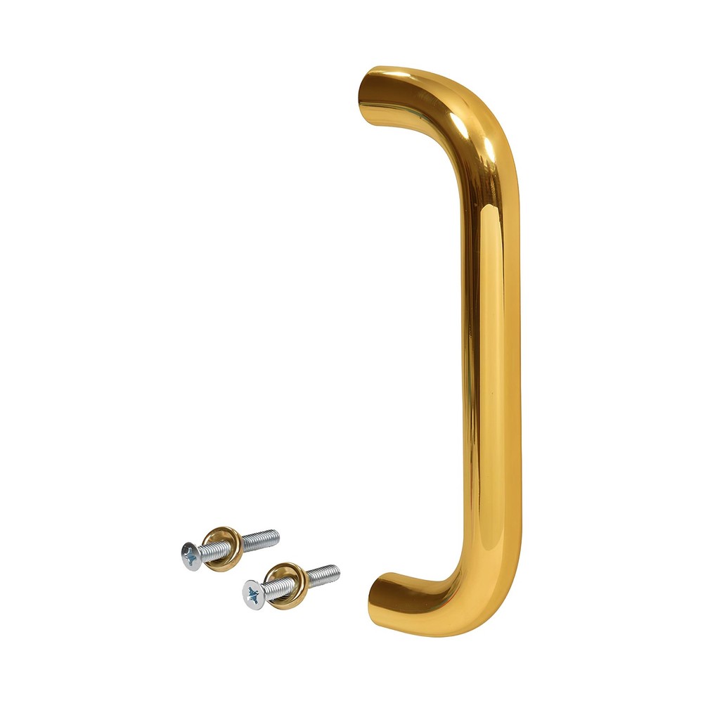 Brixwell Solid Pull Handle Brass 11" Length 10" CTC Polished Brass Finish