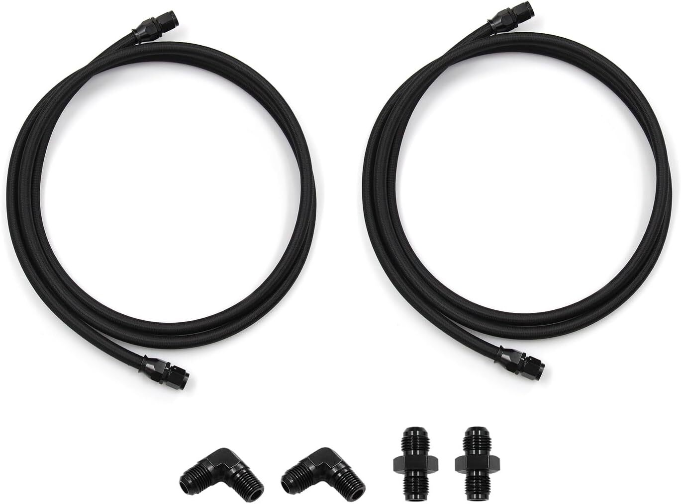 7 Ft 6AN transmission cooler lines Compatible with 4L60 700R4 TH350 TH400