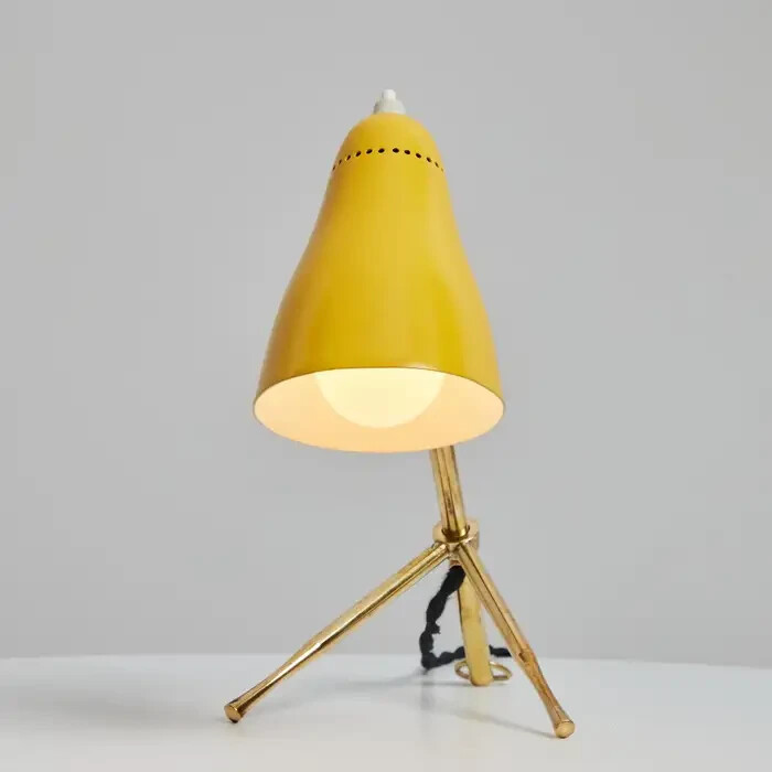 Giuseppe Ostuni "Ochetta" Yellow Wall or Table Lamp