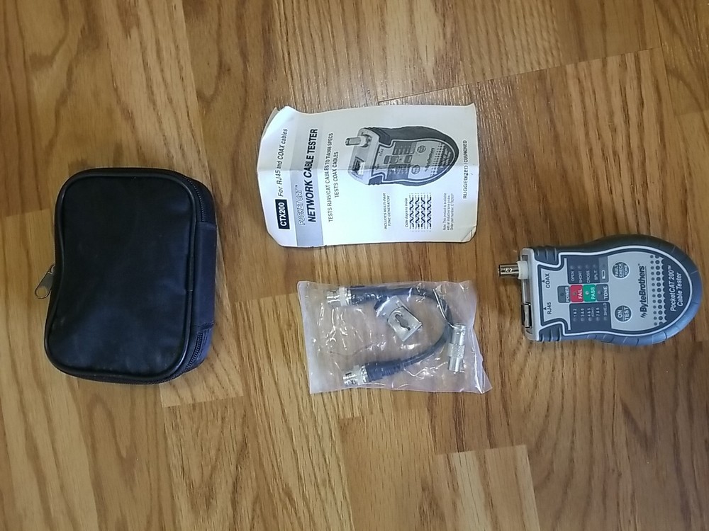 ByteBrothers Pocket CAT NETWORK CABLE TESTER  CTX200