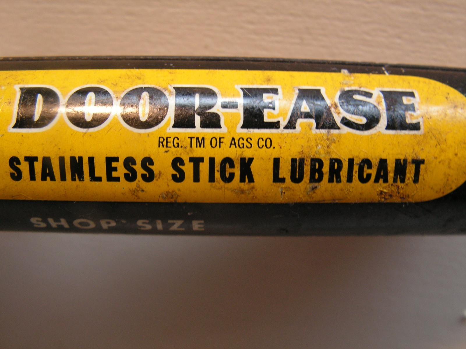 Vintage NAPA Balkamp Metal Door-ease Stainless Stick Lubricant Y & B 75%+ FULL