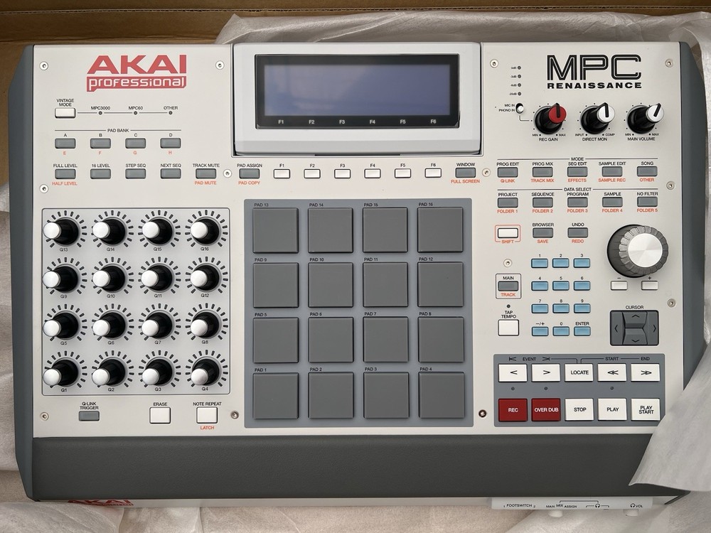 AKAI MPC Renaissance Sampler Sequencer Professional Controller Brand New Open
