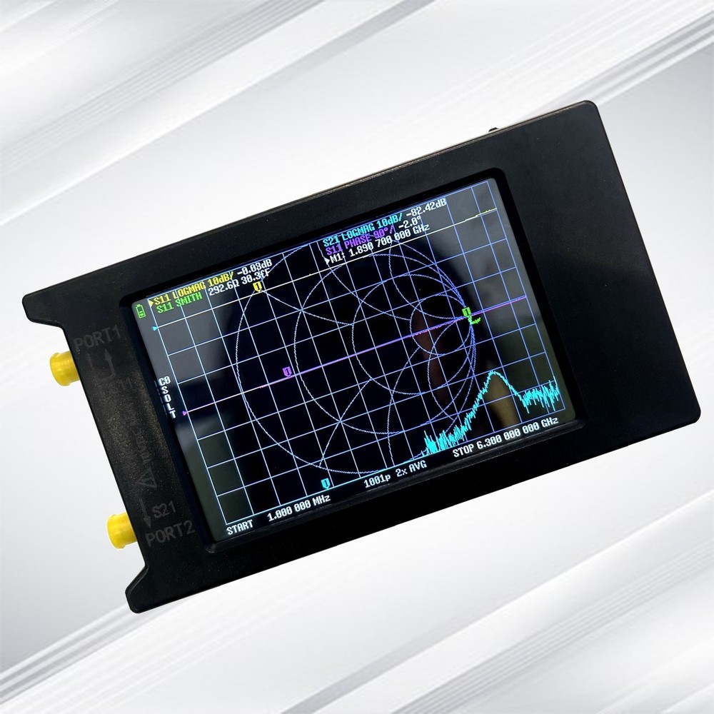 LiteVNA-64 50KHz-6.3GHz Vector Network Analyzer VNA Analyzer with 3.95" Screen