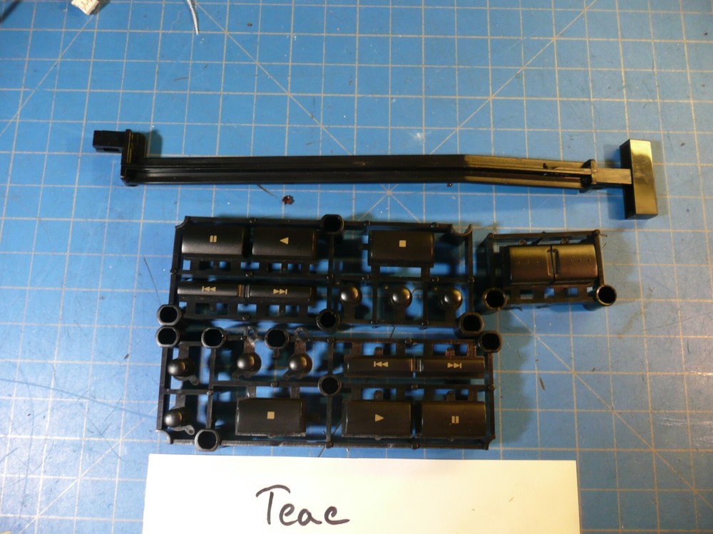 Teac RW-CD22 CD Recorder Replacement Parts Full Set Control Push Buttons