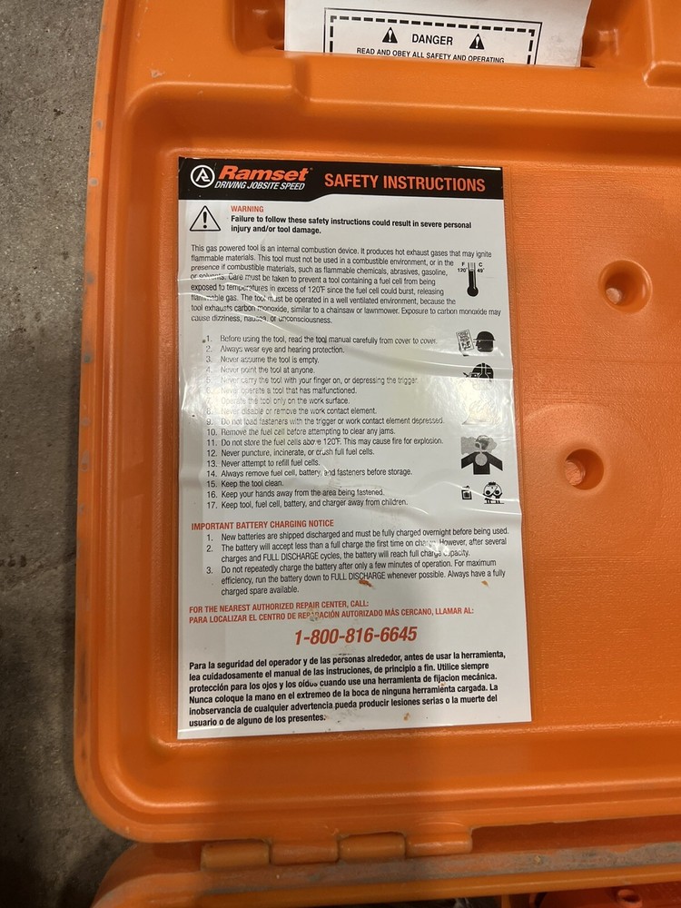Ramset T3 Gas Actuated Faster Tool