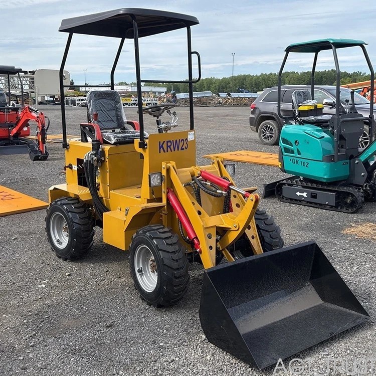 Mini Skid KRW23 Track Loader Wheeled 24HP RATO Gasoline Engine USA Stock