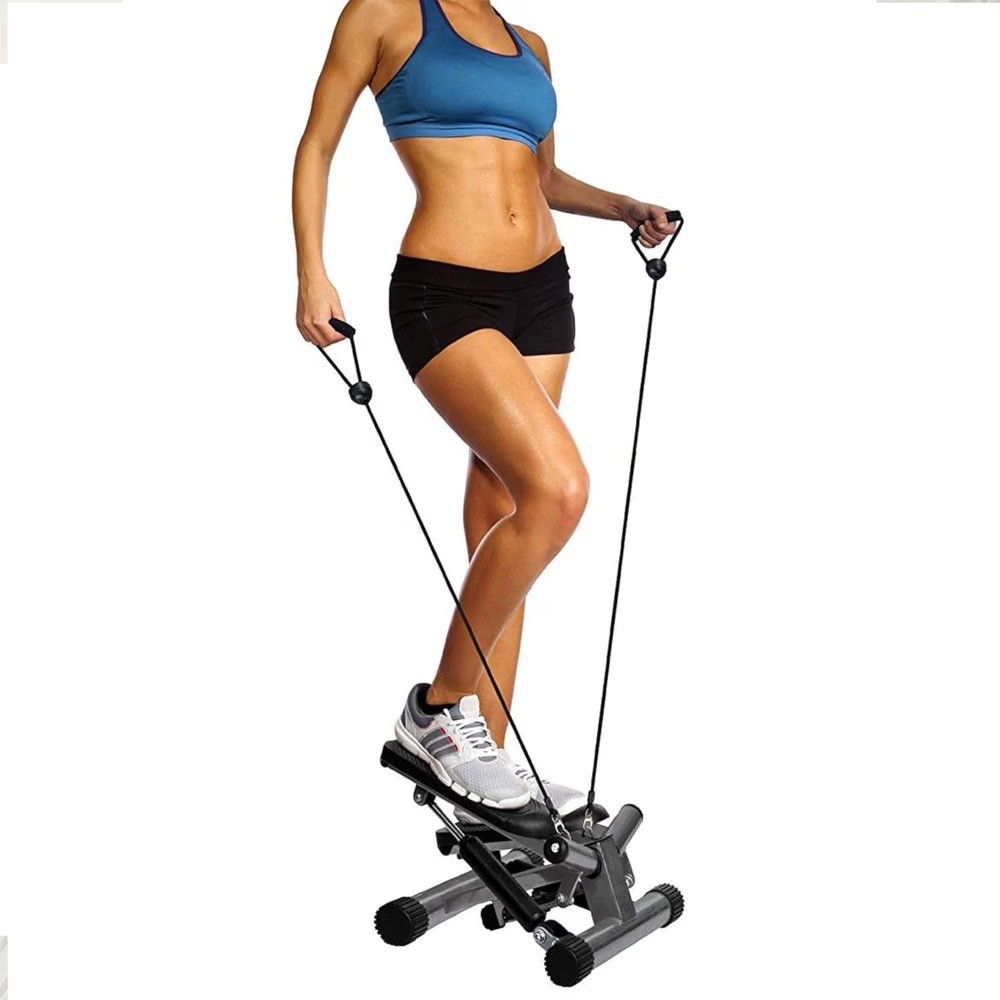 Mini Steppers, Stair Steeper with Resistance Bands, Portable Stepper Capable