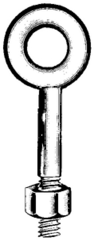 Chicago Hardware 80545 Regular Eyebolt, Galvanized