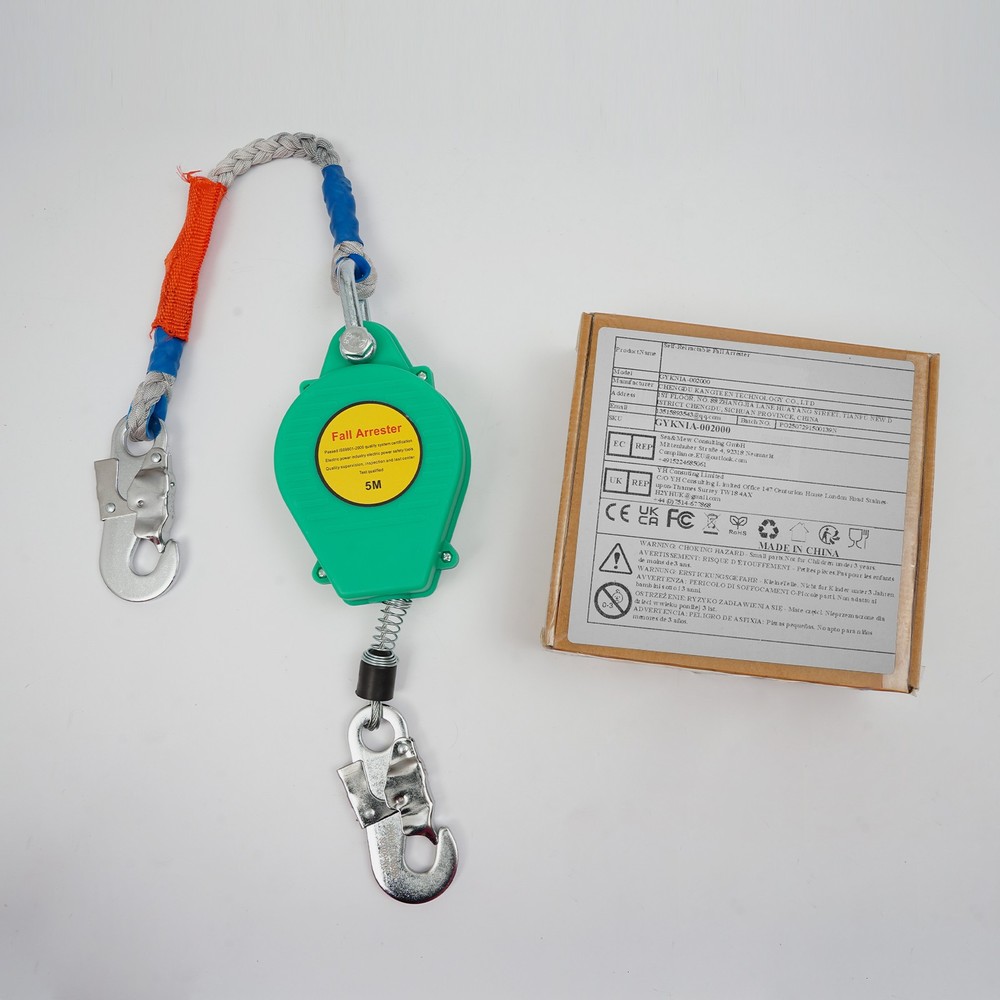 5 m-Range Self-Retractable Fall Arrester,Fall Arrest Protector