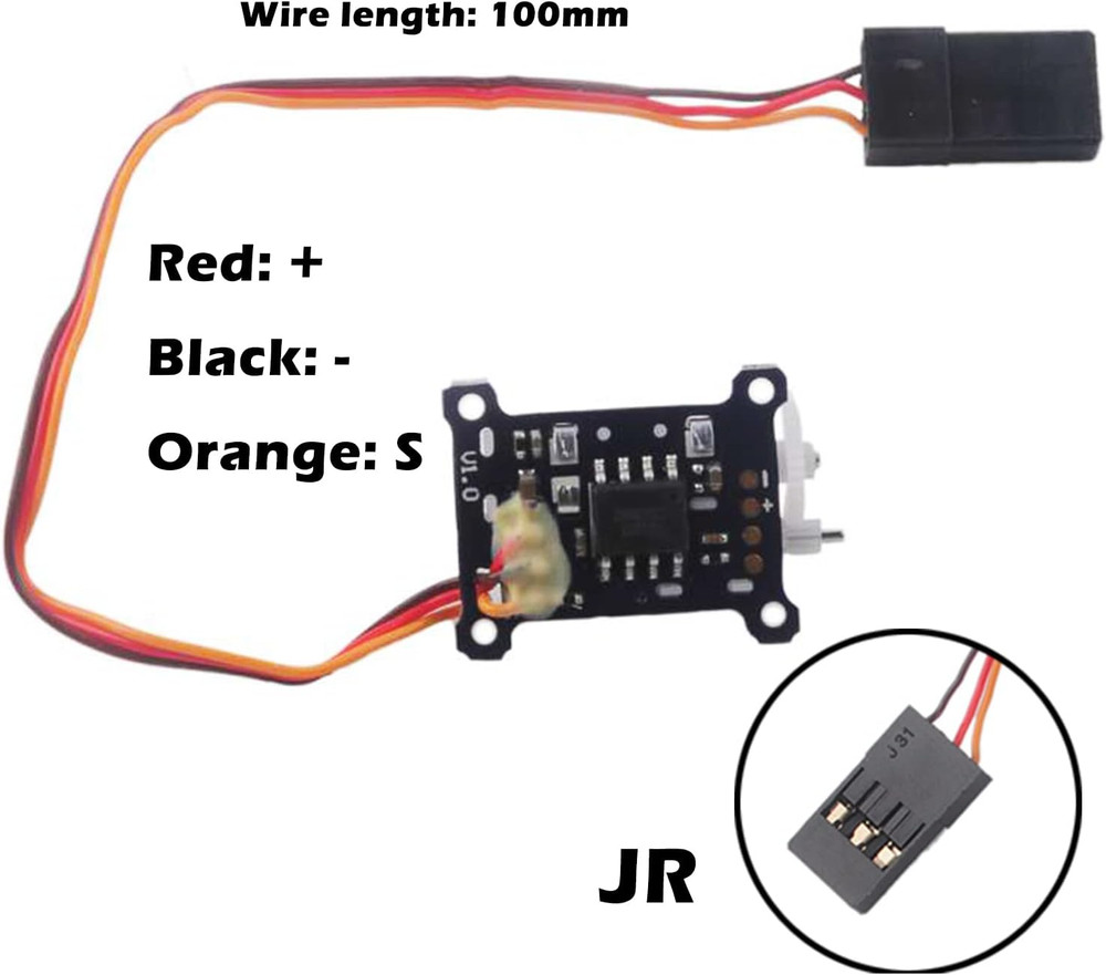 2Pcs Tiny 1.5G Servo Micro Linear Digital Servo Lightweight Mini Size for Indoor