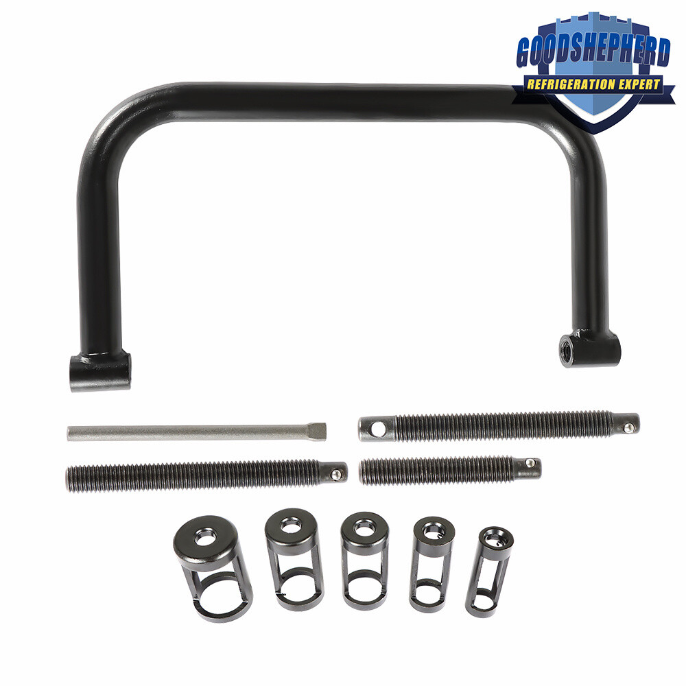 10PCS Valve Spring Compressor with Valve Lapper Set Auto Compression C-Clamp