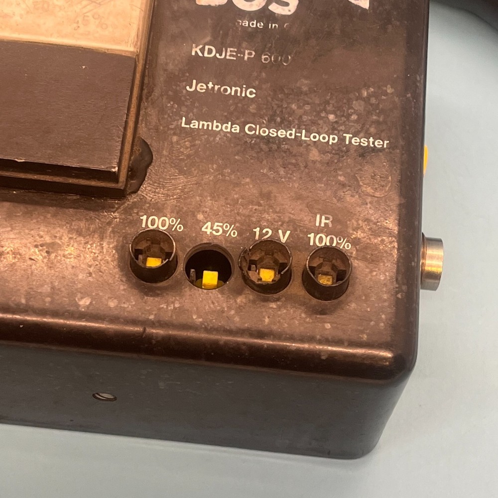 Bosch KDJE-P 600 Jetronic Lambda Closed Loop Tester