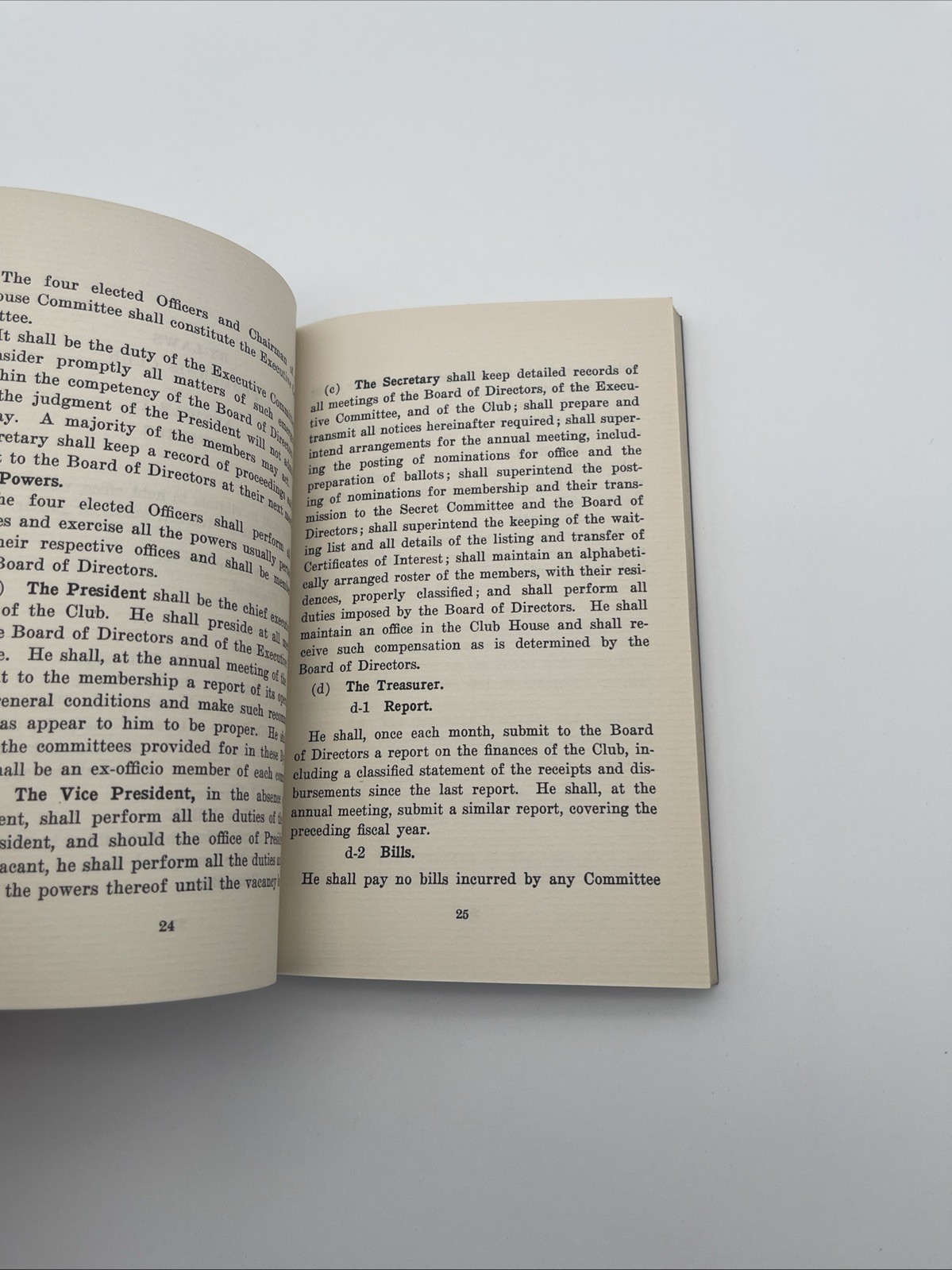 Officers, Members, By-Laws Of The Pendennis Club Louisville KY 1935