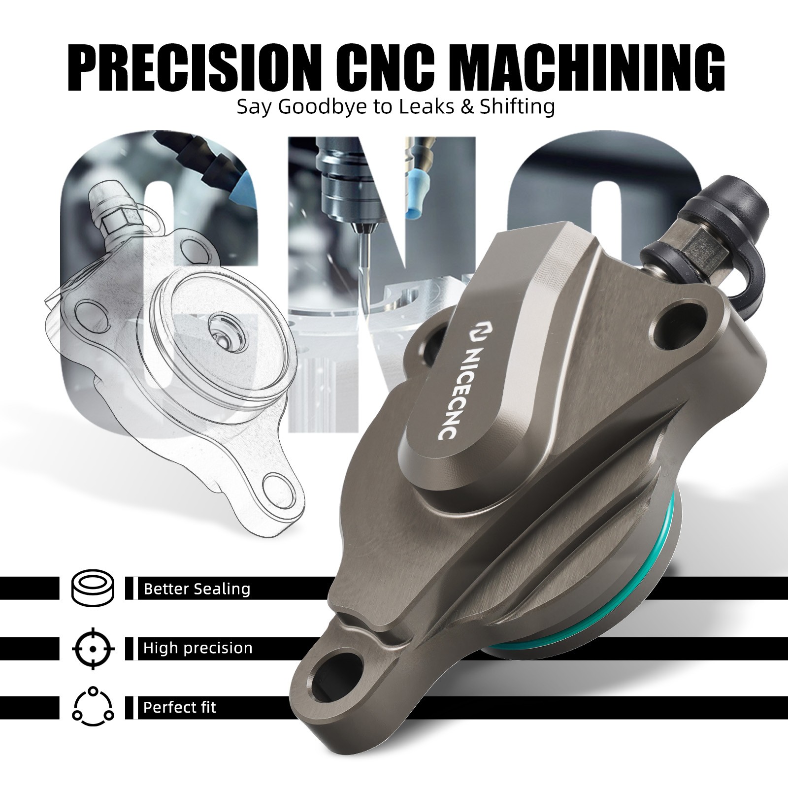 NICECNC Clutch Slave Cylinder Kit For KTM EXC 250 RACING 01-04 SX 85/65 03-12