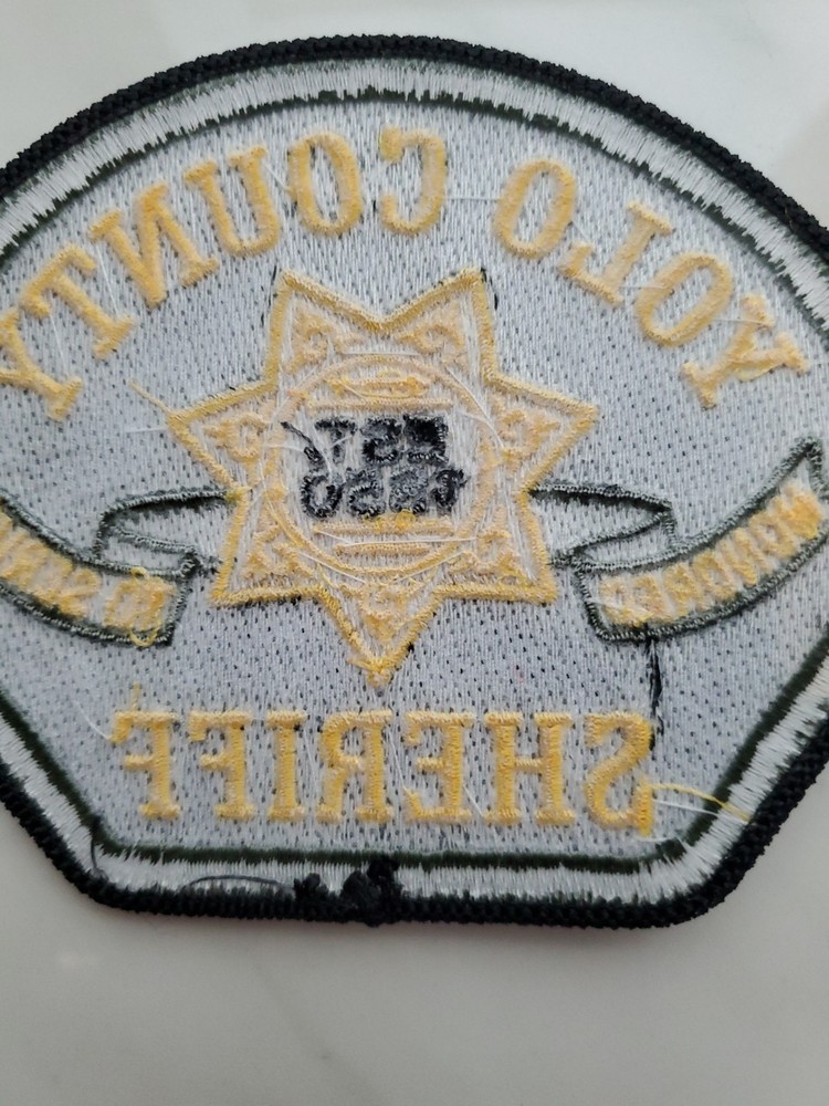 Yolo County Sheriff Patch California