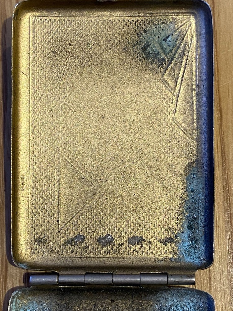 Merchant Navy MV DILWARA Match Case 1937 Named Officer Lt Col P.H. Cooper