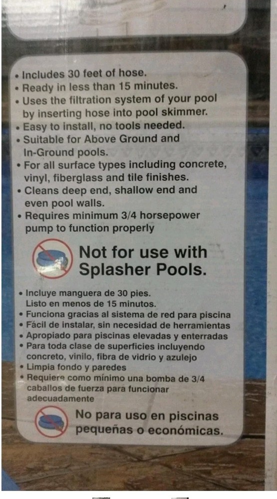 Aqua EZ-VAC Diaphragm Automatic Pool Cleaner