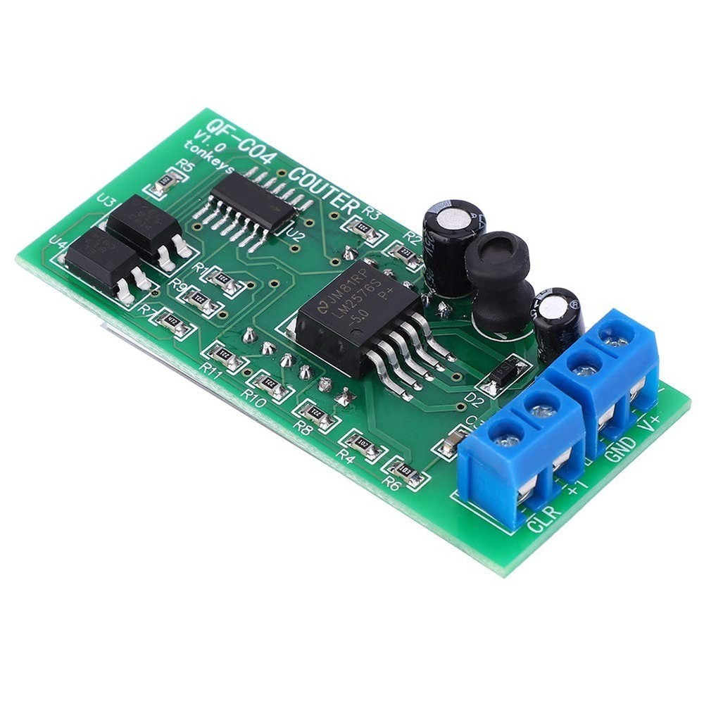 4 Digit Digital Counter Module for Pulse Signal Counting DC 4–40V