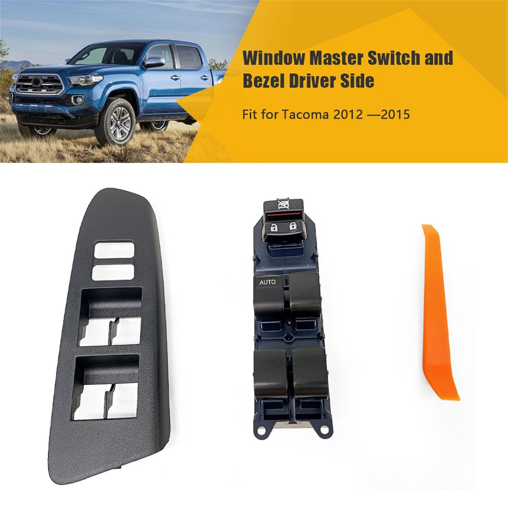 2012-2015 Tacoma Driver Side Power Window Switch–Compatible Replacement