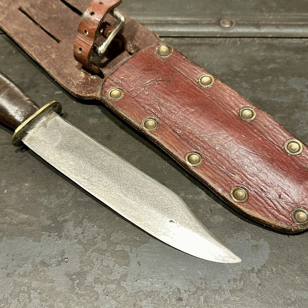 WWII Customized Fighting Knife W/ Sheath