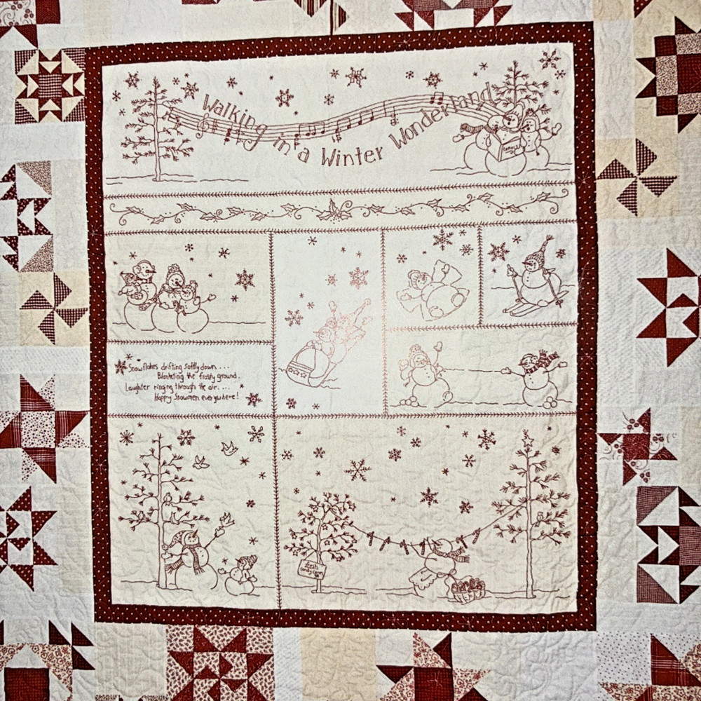 WINTER WONDERLAND ~  Pattern by Crabapple Hill - pre-owned
