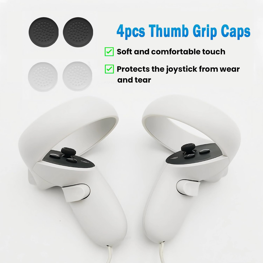 2 Pack Joystick Replacement for Oculus Quest 2/3 Controller/Meta Quest 2/3 Contr