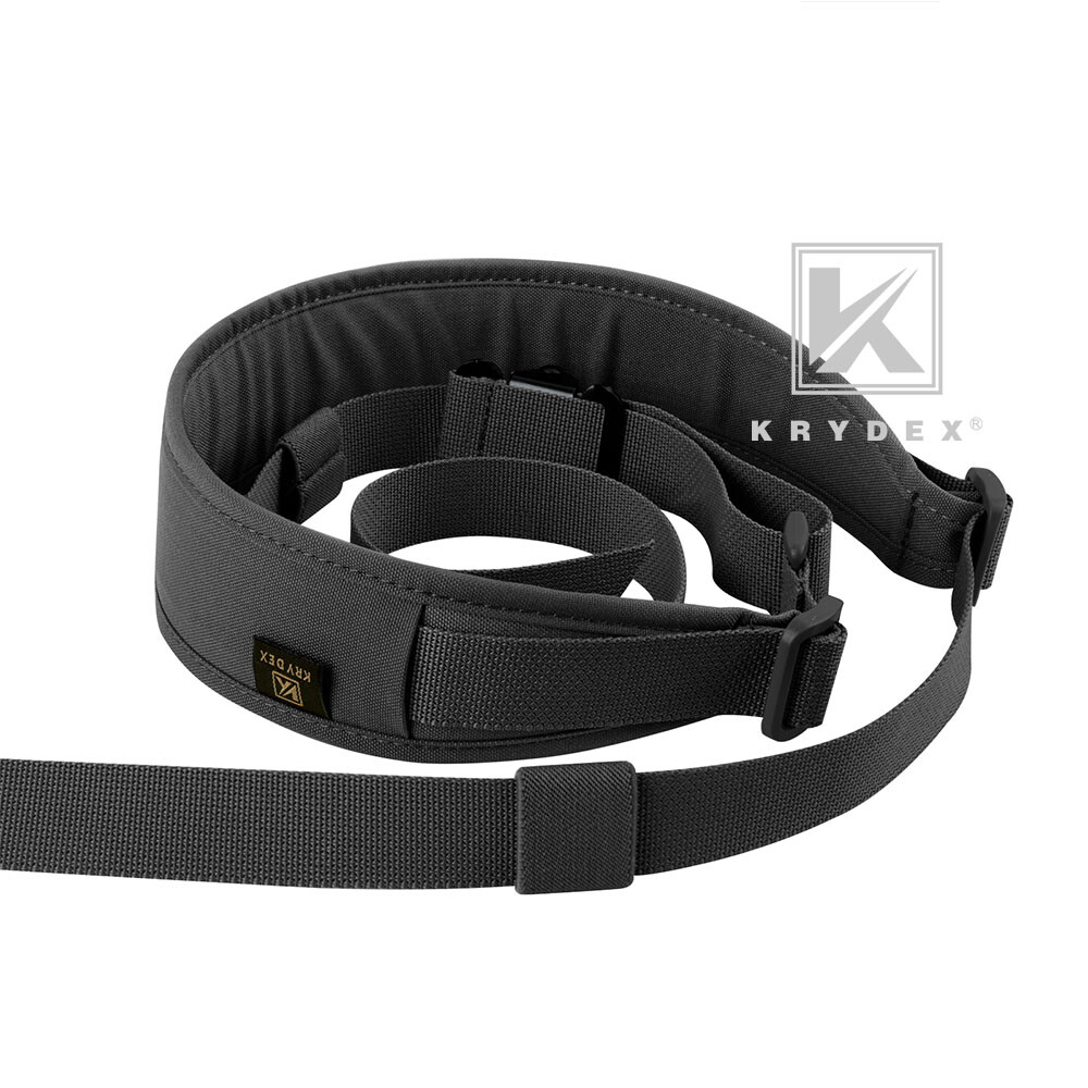 KRYDEX Tactical Sling Modular Slingster Pull Tab 2-Point Sling Adjustable Black