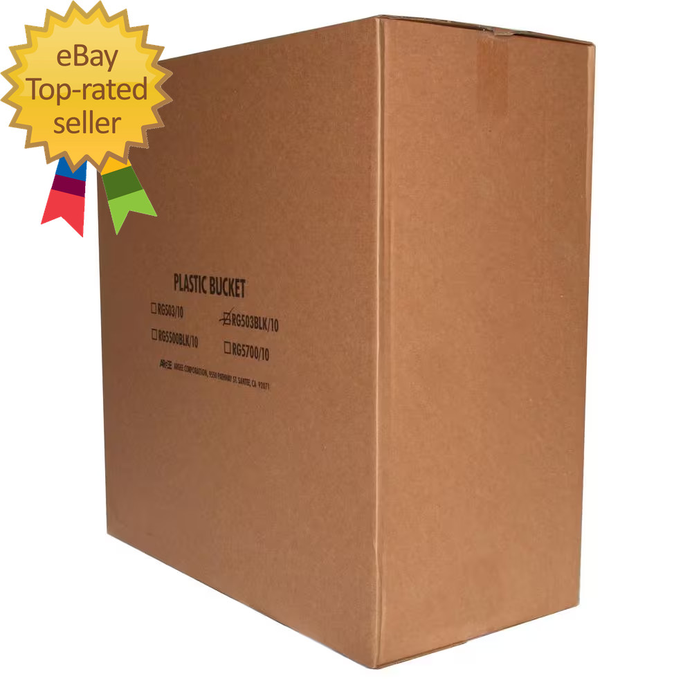 3.5 Gal. Black Pail (10-Pack)