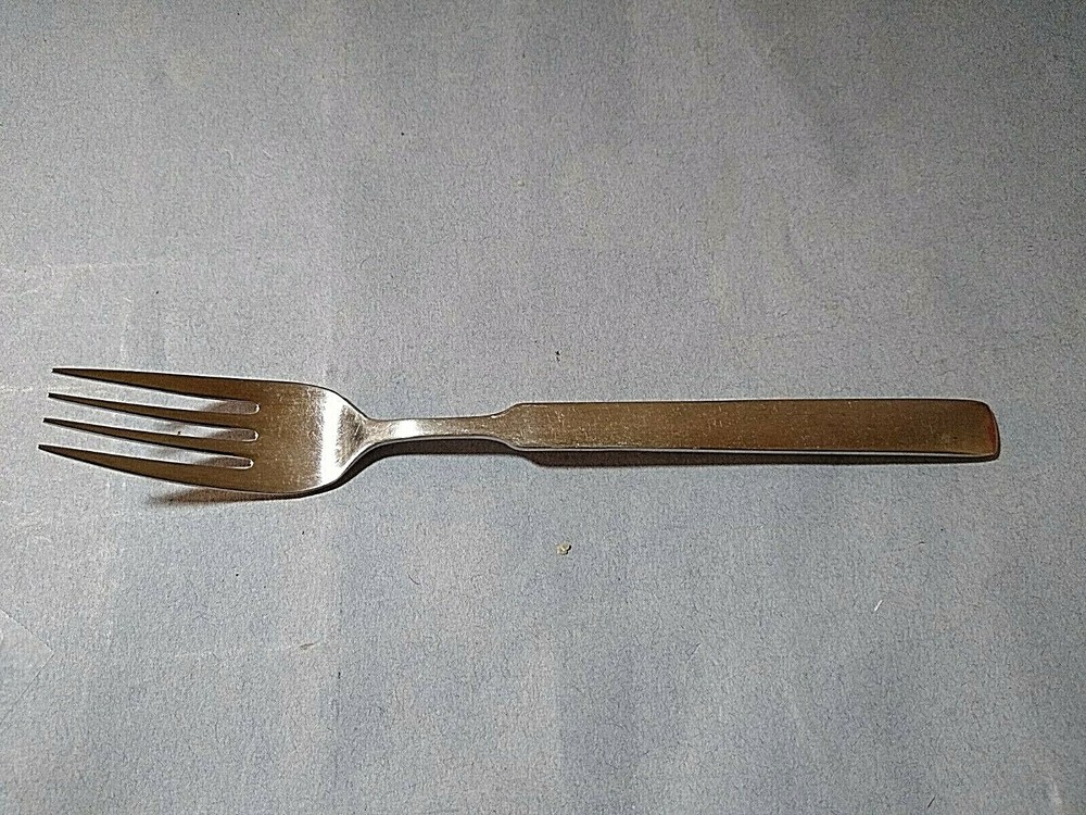 WMF Cromargan Aspen stainless dinner fork with surface scratching