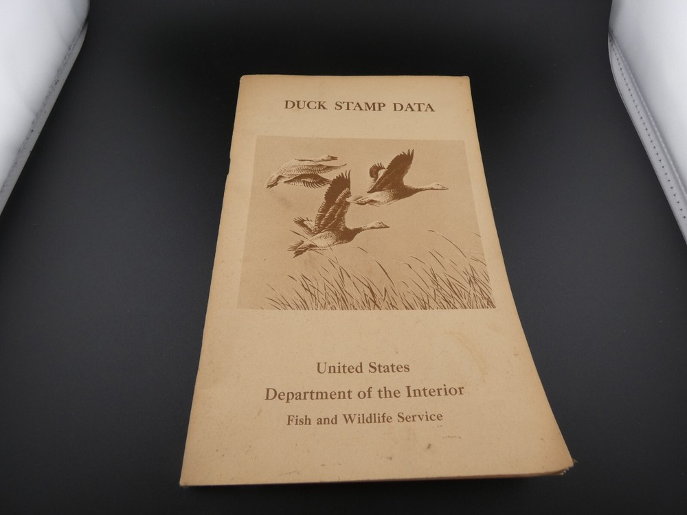Duck Stamp Data United States Department of the Interior Fish and Wildlife 1964
