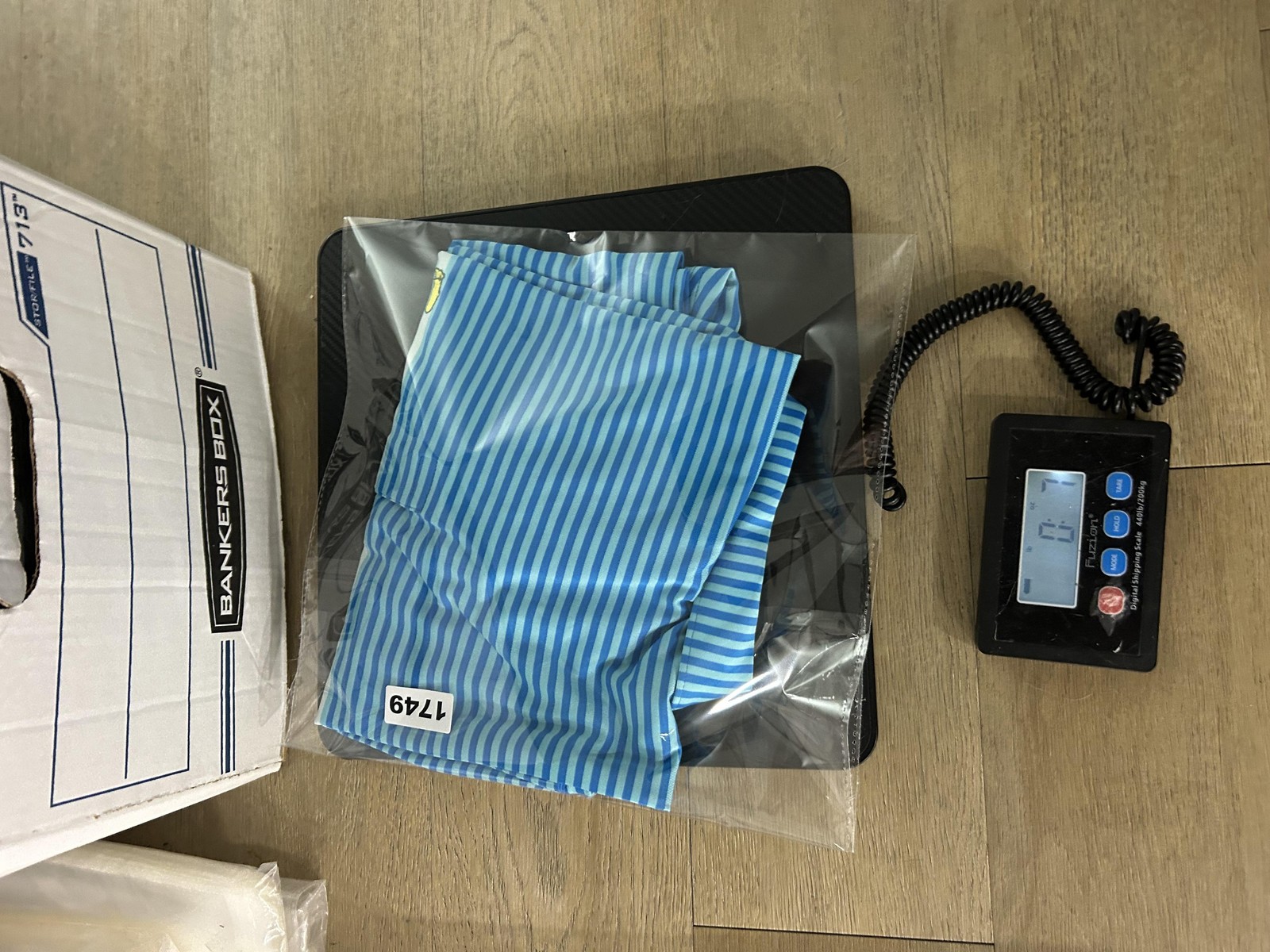 Masters Tech Shirt Polo Mens Medium Blue Stripe Golf Augusta National Logo