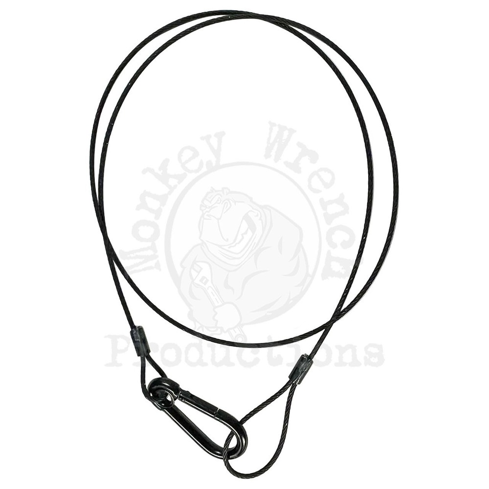 Safety Cable 54" Cable - Black