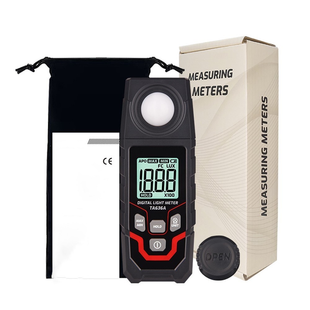 LCD Display Light Meter Designed for Flexibility in Various Applications