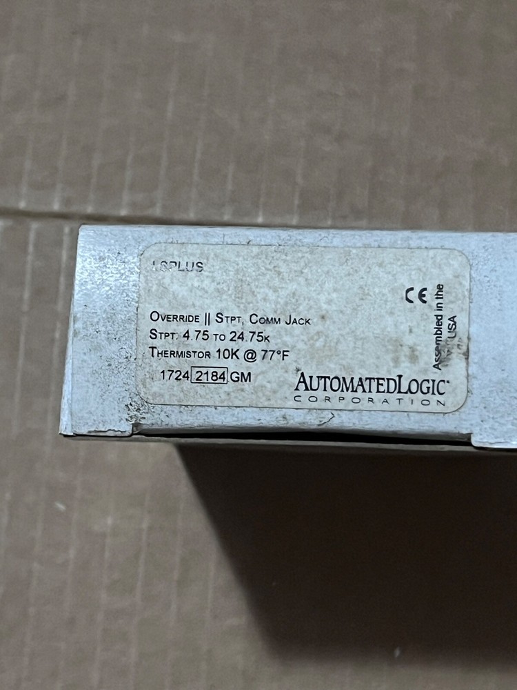 New Automated Logic LSPLUS-FOAM Temperature Sensor Automated Logic LSPLUS-FOAM