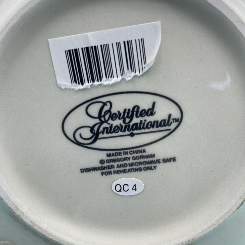Certified International 6" Small Parmesan Plate Multicolored