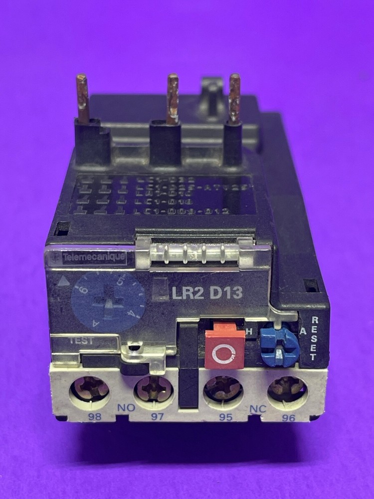 Telemecanique LR2 D1310 Overload Relay 4-6A