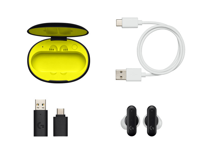 Logitech G FITS Bluetooth Gaming Earbuds - Black