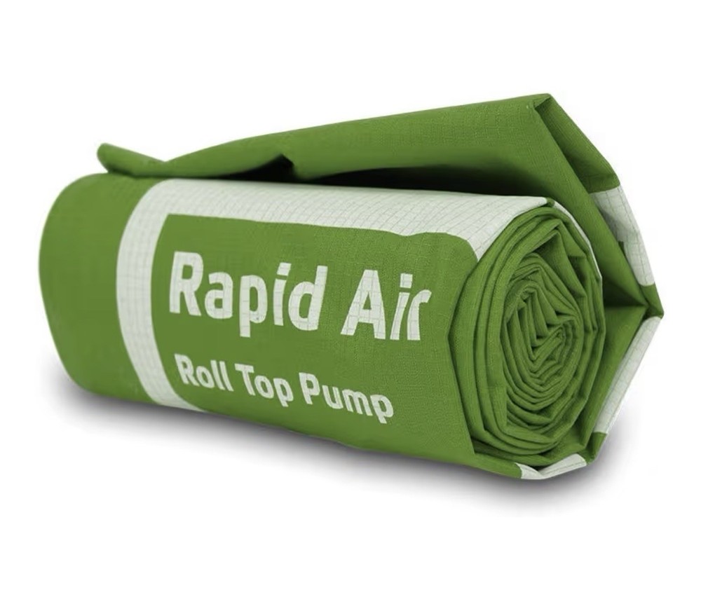 Klymit Rapid Air Pump for Inflatable Sleeping Pads for Flat and Push-Pull Valves