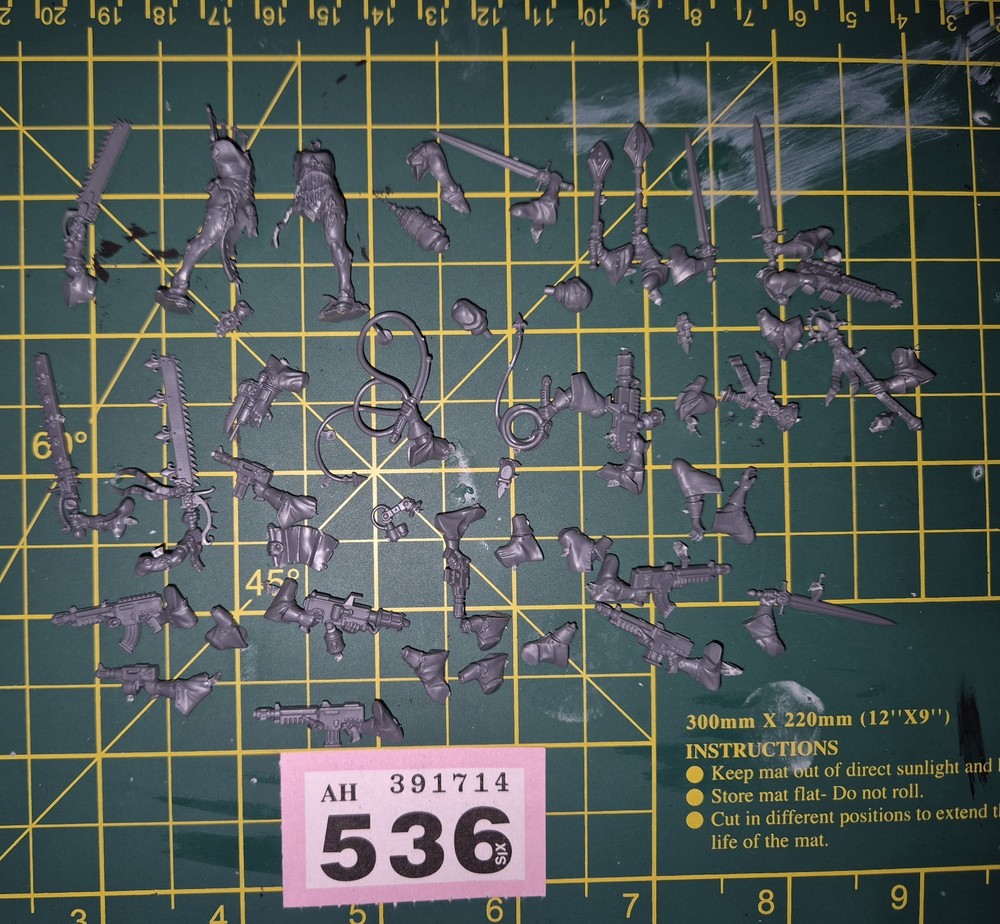 Warhammer 40k Adeptus Sororitas Spare Bits Kitbash