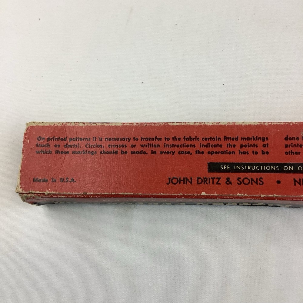 Dritz Pattern Perforator Vintage Sewing Tool Cuts Holes In Printed Patterns