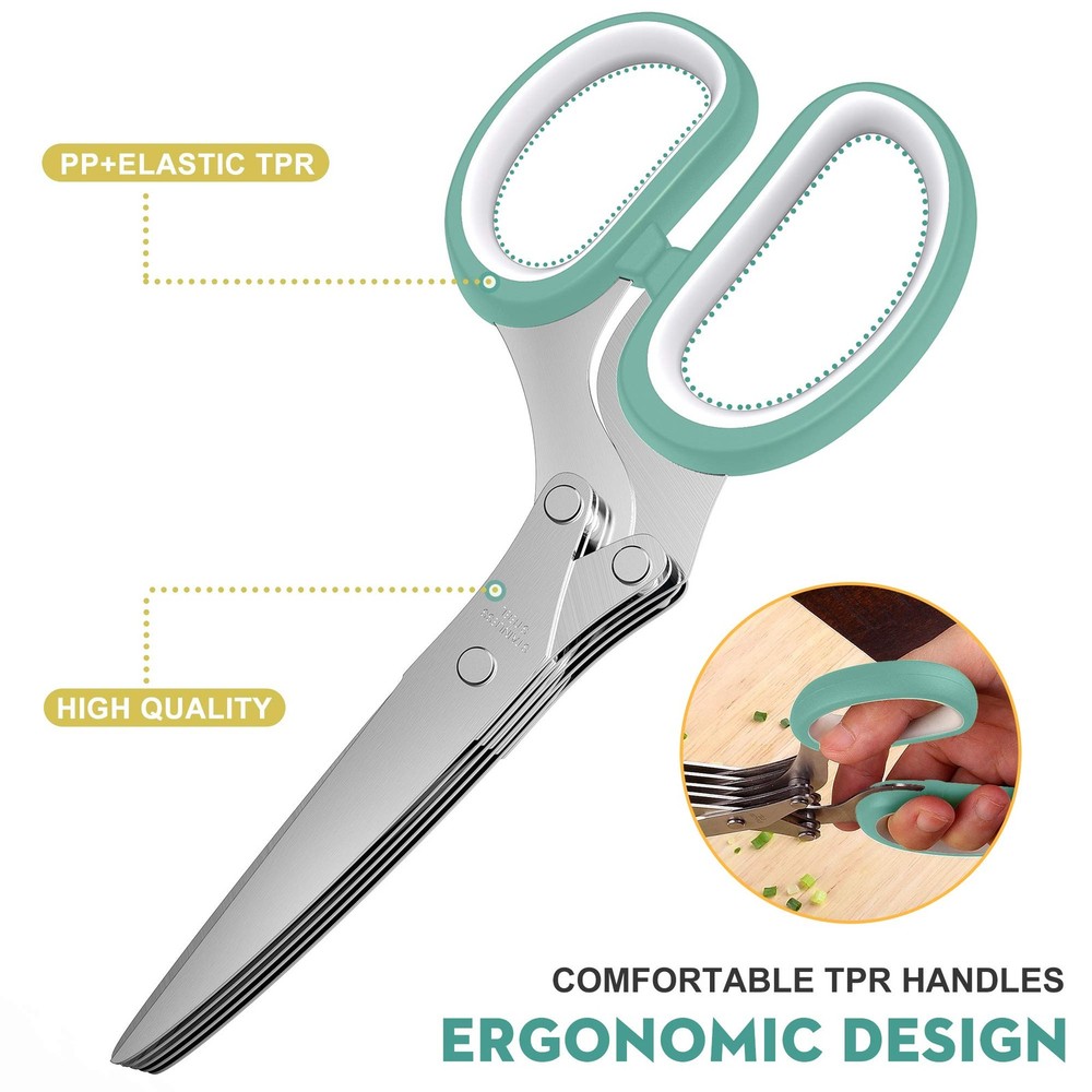Fun Unique Kitchen Gadgets: Herb Scissors Set - Updated 2026 Cool Kitchen Too...