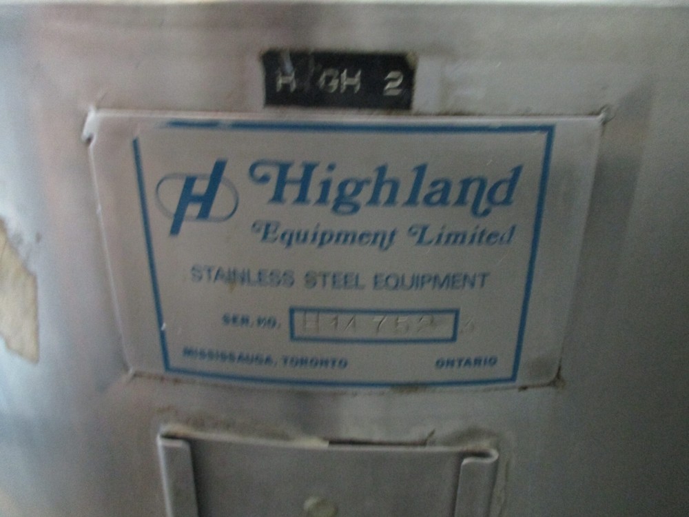 Highland Mixer Tank w/ Lightnin Mixer